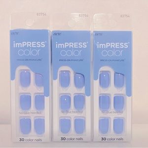 KISS imPRESS Nails—Set of three